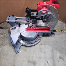 HOUSTON LOCATION - AS-IS M18 FUEL 18V Lithium-Ion Brushless Cordless 12 in. Dual Bevel Sliding Compound Miter Saw (Tool-Only)