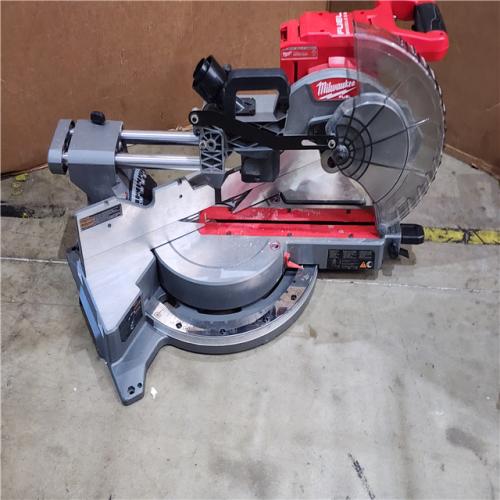 HOUSTON LOCATION - AS-IS M18 FUEL 18V Lithium-Ion Brushless Cordless 12 in. Dual Bevel Sliding Compound Miter Saw (Tool-Only)