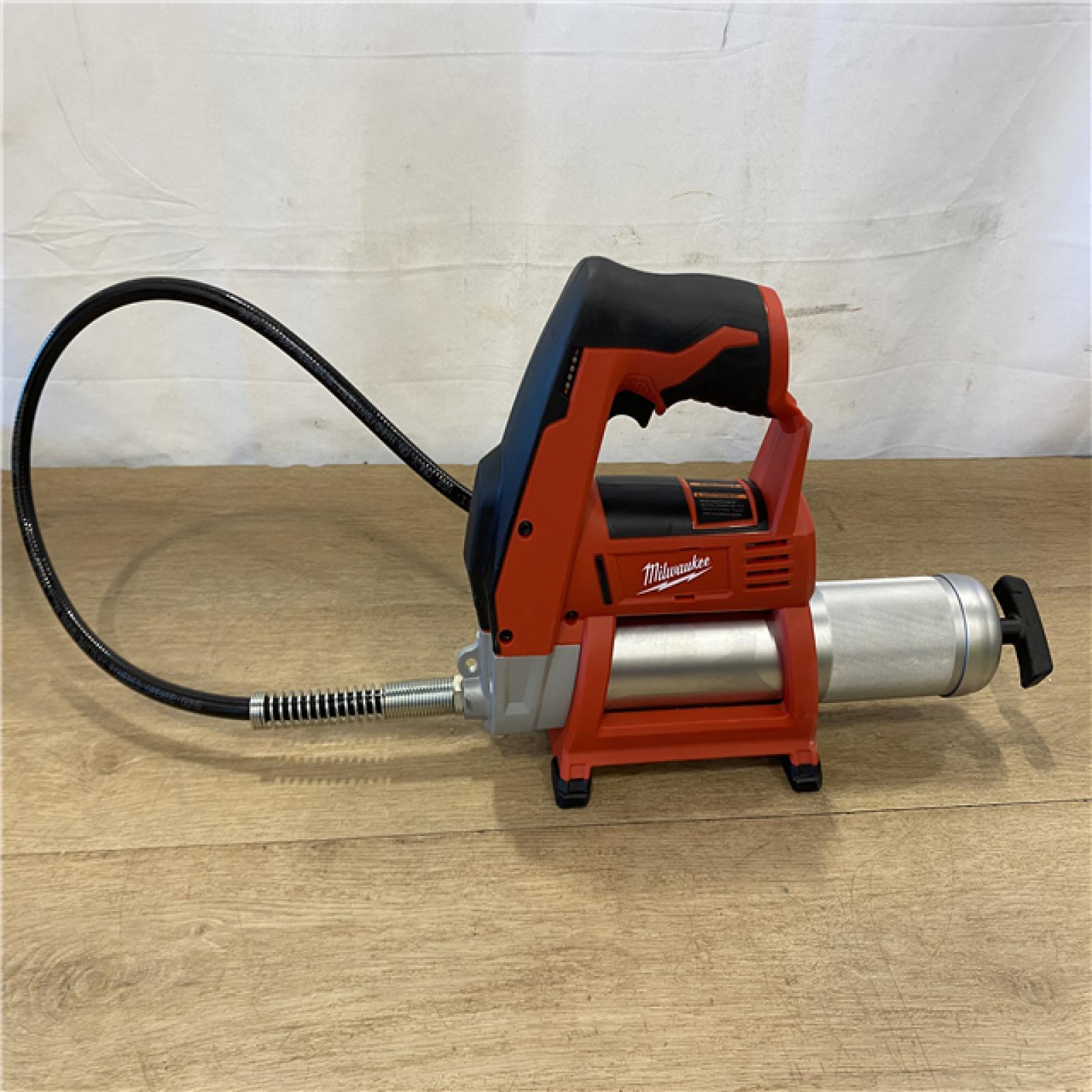 AS-IS Milwaukee 12V Lithium-Ion Cordless Grease Gun (Tool-Only)