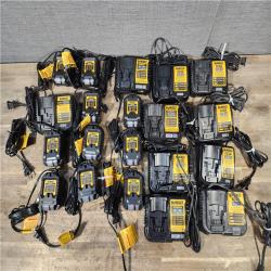 HOUSTON LOCATION - AS-IS DEWALT BATTERY CHARGER PACK QTY - 20
