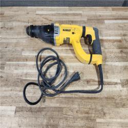 HOUSTON LOCATION - AS - IS DEWALT 8.5 Amp 1-1/8 in. Corded SDS-PLUS D-Handle Concrete/Masonry Rotary Hammer Drill