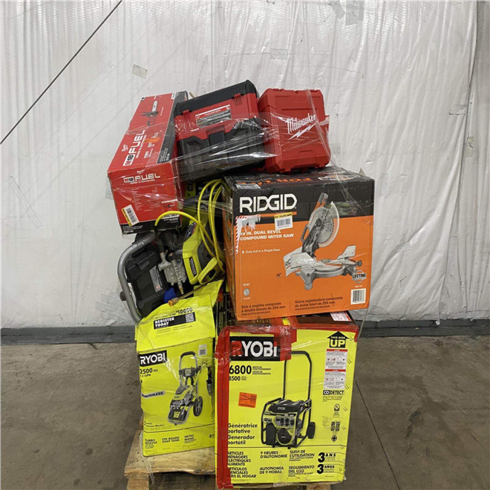 Houston Location AS IS - Tool Pallet