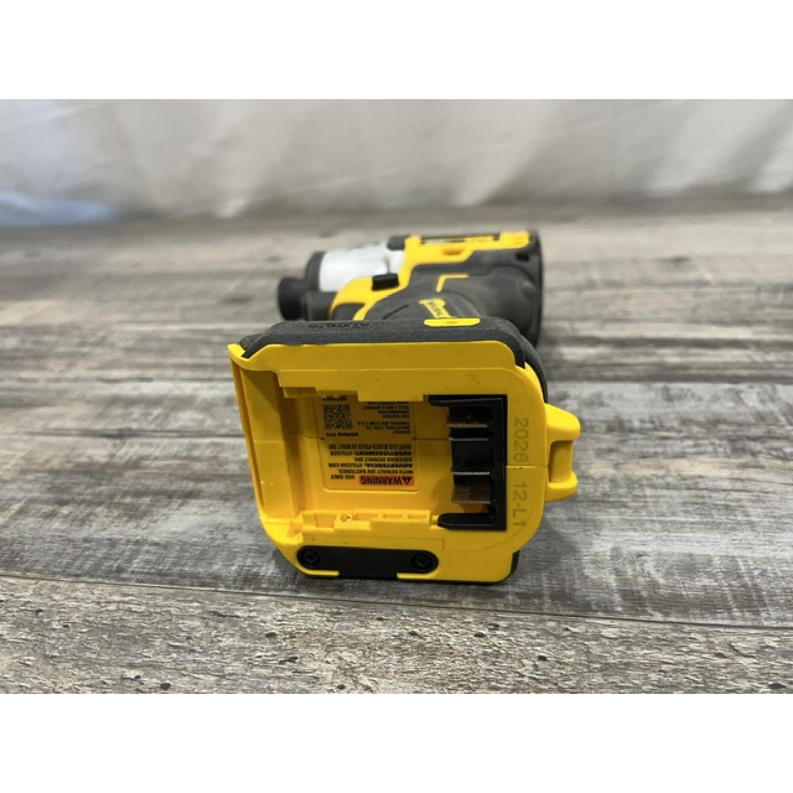 AS-IS DEWALT 20-Volt Maximum XR Cordless Brushless 1/4 in. 3-Speed Impact Driver (Tool-Only)