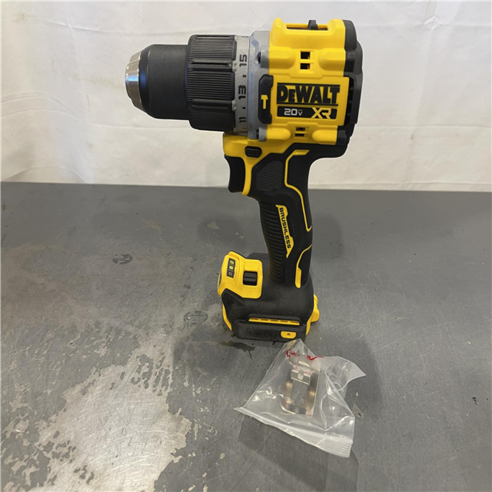 AS-IS - DEWALT 20V Compact Cordless 1/2 in. Hammer Drill