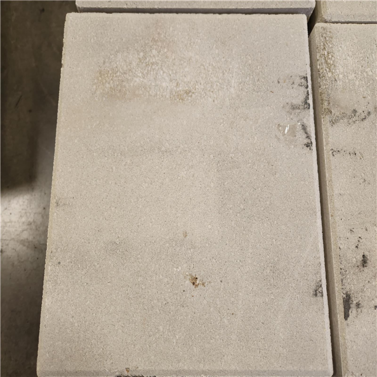 Phoenix AS-IS Oldcastle 15.75 in. x 15.75 in. x 1.75 in. White Concrete Step Stone (90- Piece Pallet)