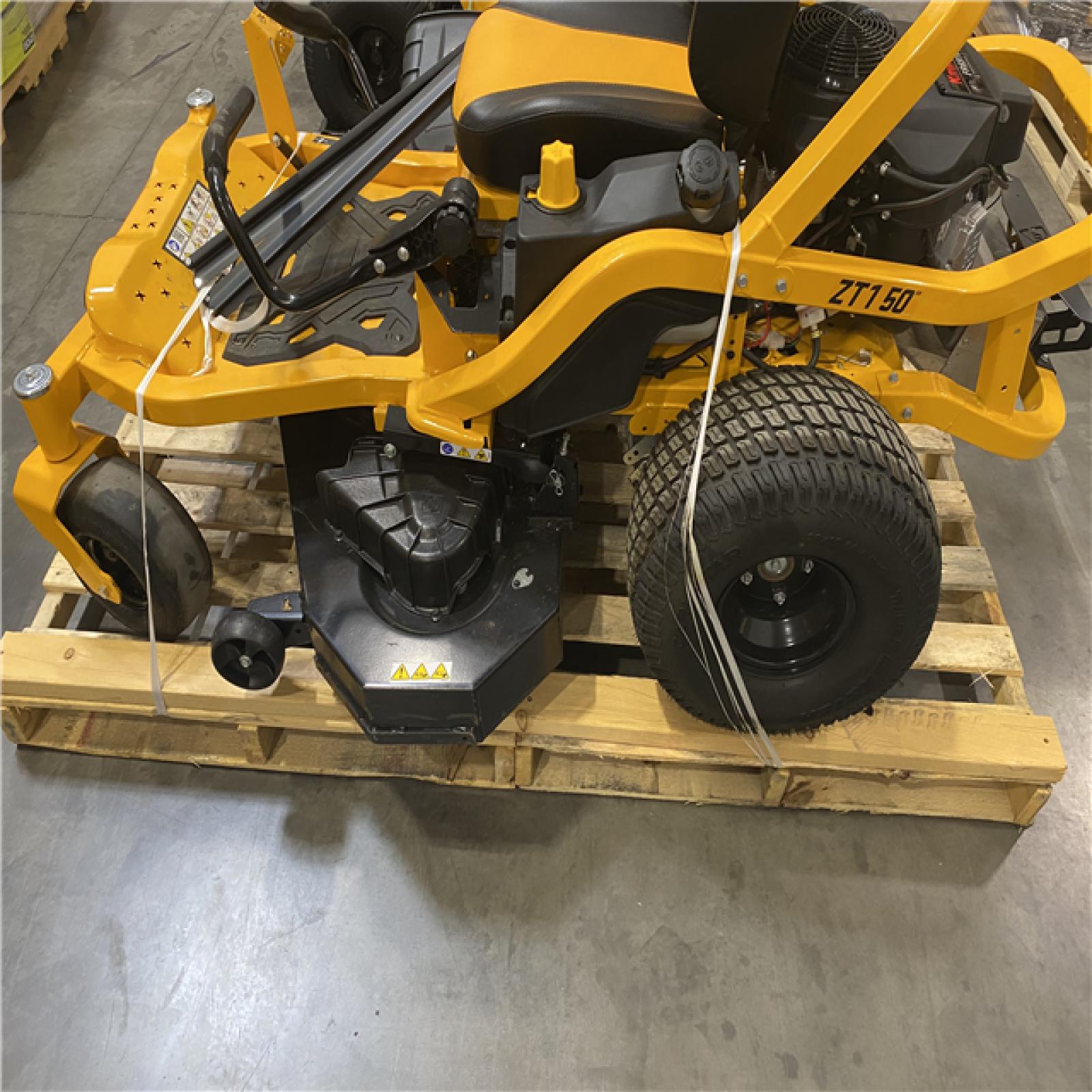 Dallas Location - As-Is Cub Cadet Ultima ZT1 50 in.  23HP Gas Riding Lawn Mower