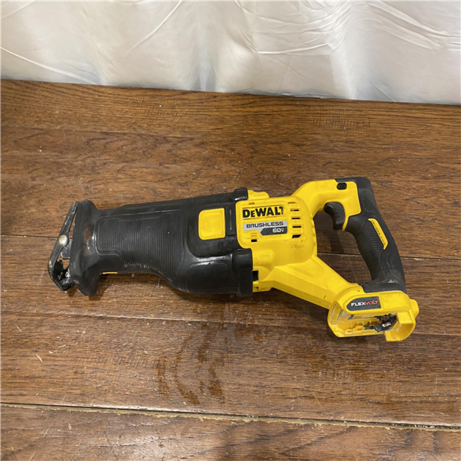 AS-IS DeWalt DCS389B FLEXVOLT 60V MAX Cordless Brushless Reciprocating Saw (Tool-Only)