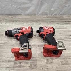 AS-IS MILWAUKEE FUEL 18V Cordless Hammer Drill and Impact Driver Combo Kit
