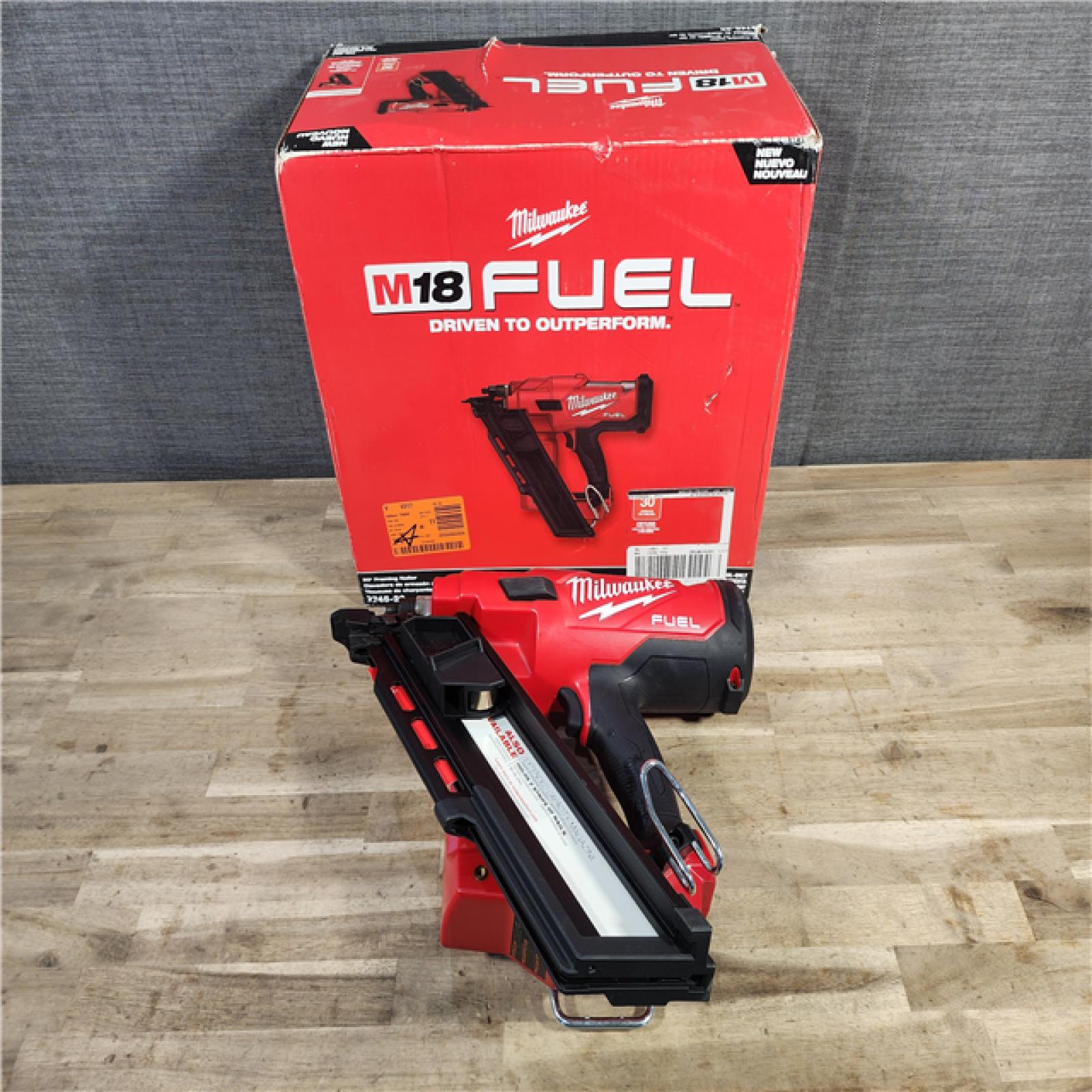 HOUSTON LOCATION - AS-IS M18 FUEL 3-1/2 in. 18-Volt 30-Degree Lithium-Ion Brushless Cordless Framing Nailer (Tool-Only)