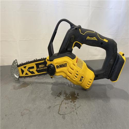 AS-IS - DeWalt 20V MAX 8 in. Brushless Cordless Battery Powered Pruning Chainsaw