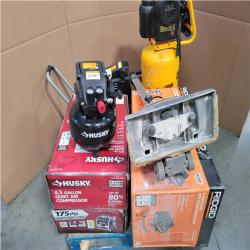 CALIFORNIA AS-IS OUTDOOR POWER EQUIPMENT