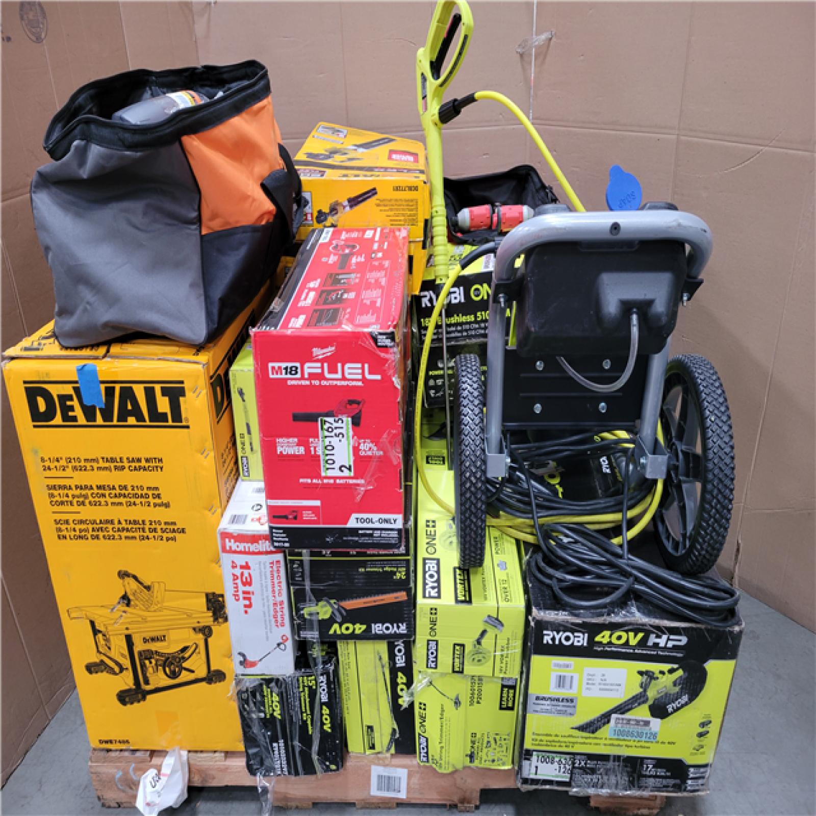 CALIFORNIA AS-IS TOOL PALLET