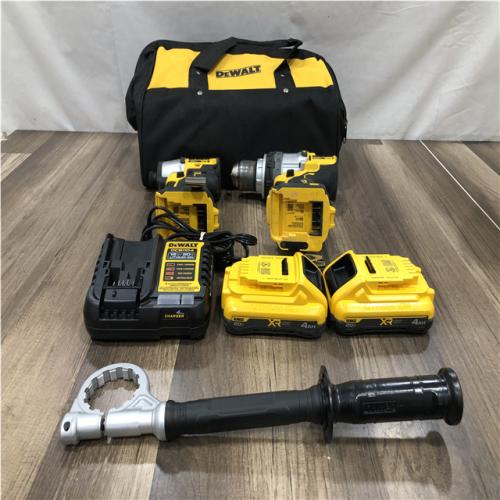 AS-IS DEWALT 20V XR Lithium-Ion Cordless Brushless 1/2 in. Drill/Driver Kit