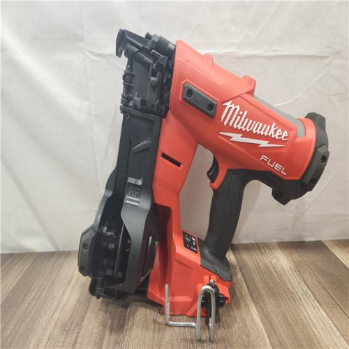 AS-IS- Milwaukee M18 FUEL 18-Volt Lithium-Ion Brushless Cordless Coil Roofing Nailer (Tool Only)
