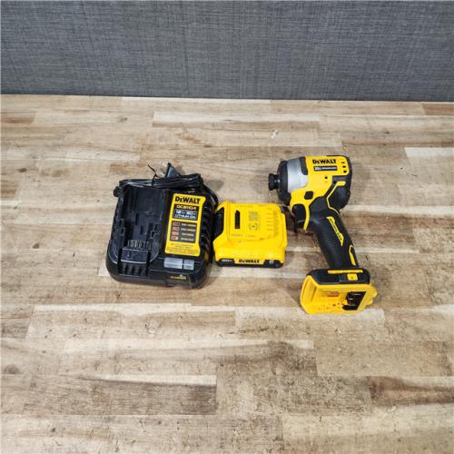 HOUSTON LOCATION - AS - IS DEWALT Atomic 20V Max Lithium-Ion Brushless Cordless Compact 1/4 in. Impact Driver Kit