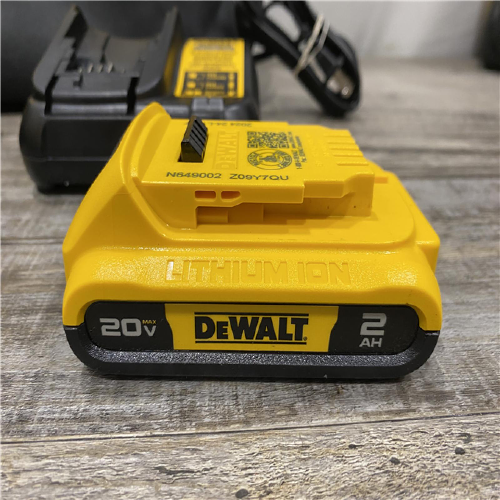 AS-IS DEWALT Atomic 20V Lithium-Ion Cordless Compact 1/2 in. Drill/Driver Kit