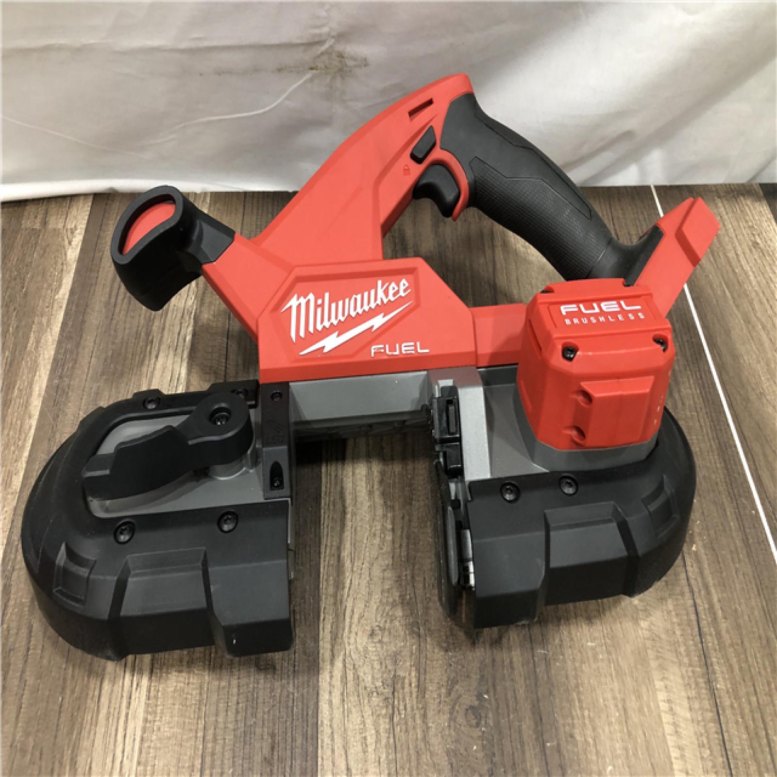 AS-IS Milwaukee FUEL 18V Lithium-Ion Brushless Cordless Compact Bandsaw (Tool-Only)