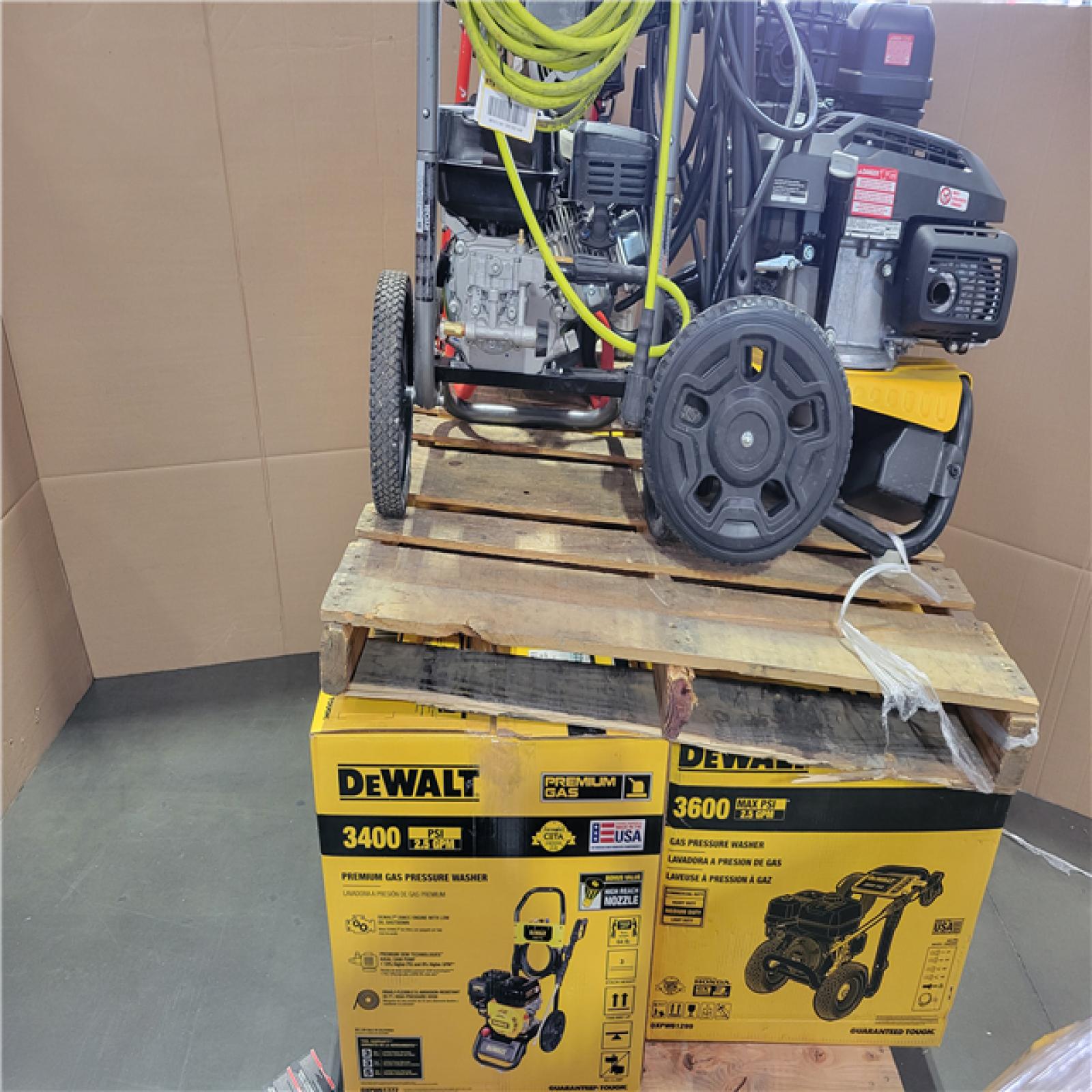 CALIFORNIA AS-IS OUTDOOR POWER EQUIPMENT