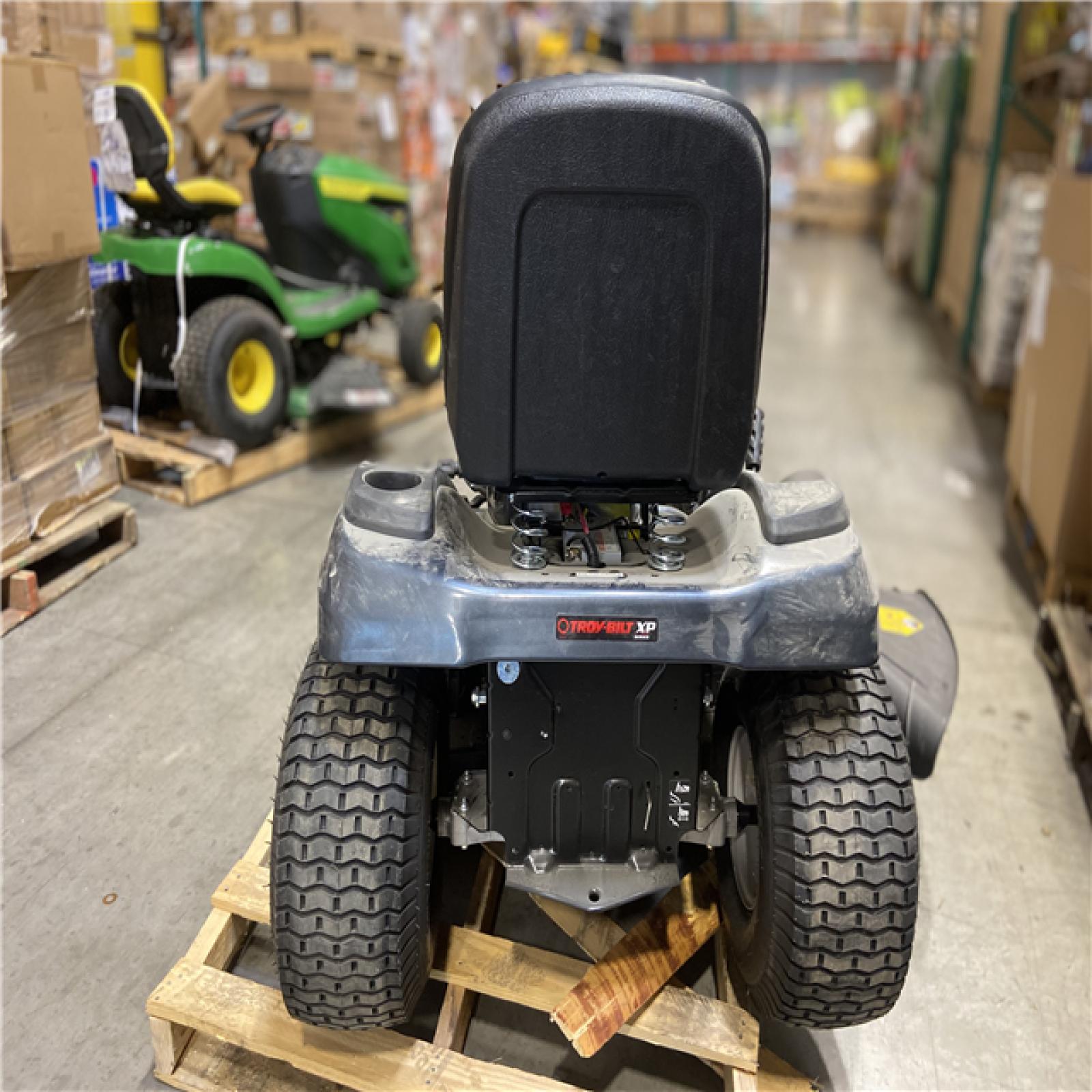 DALLAS LOCATION - AS-IS Troy-Bilt Super Bronco XP 50 in. Fabricated Deck 24 HP V-Twin Kohler 7000 Series Engine Hydrostatic Drive Gas Riding Lawn Tractor