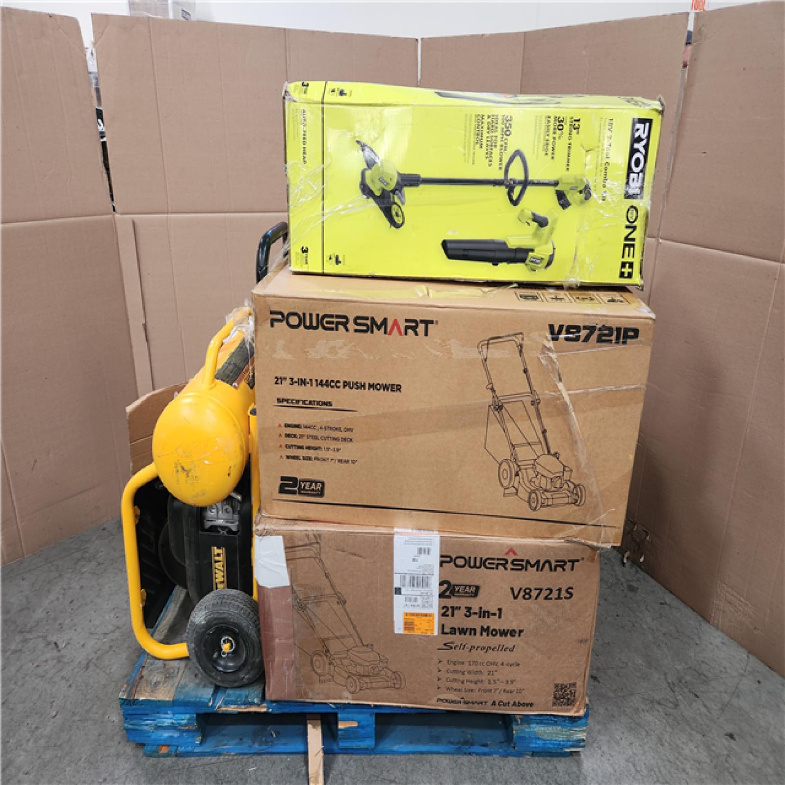 CALIFORNIA AS-IS OUTDOOR POWER EQUIPMENT