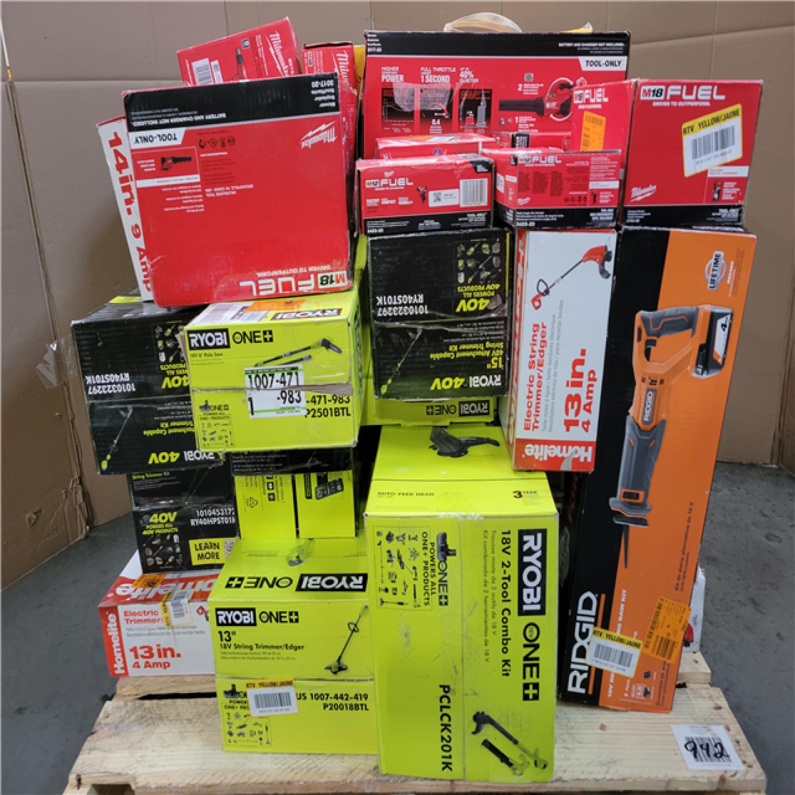 CALIFORNIA AS-IS TOOL PALLET