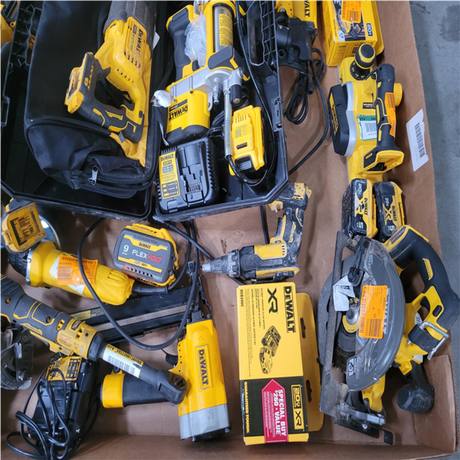 CALIFORNIA AS-IS TOOL PALLET