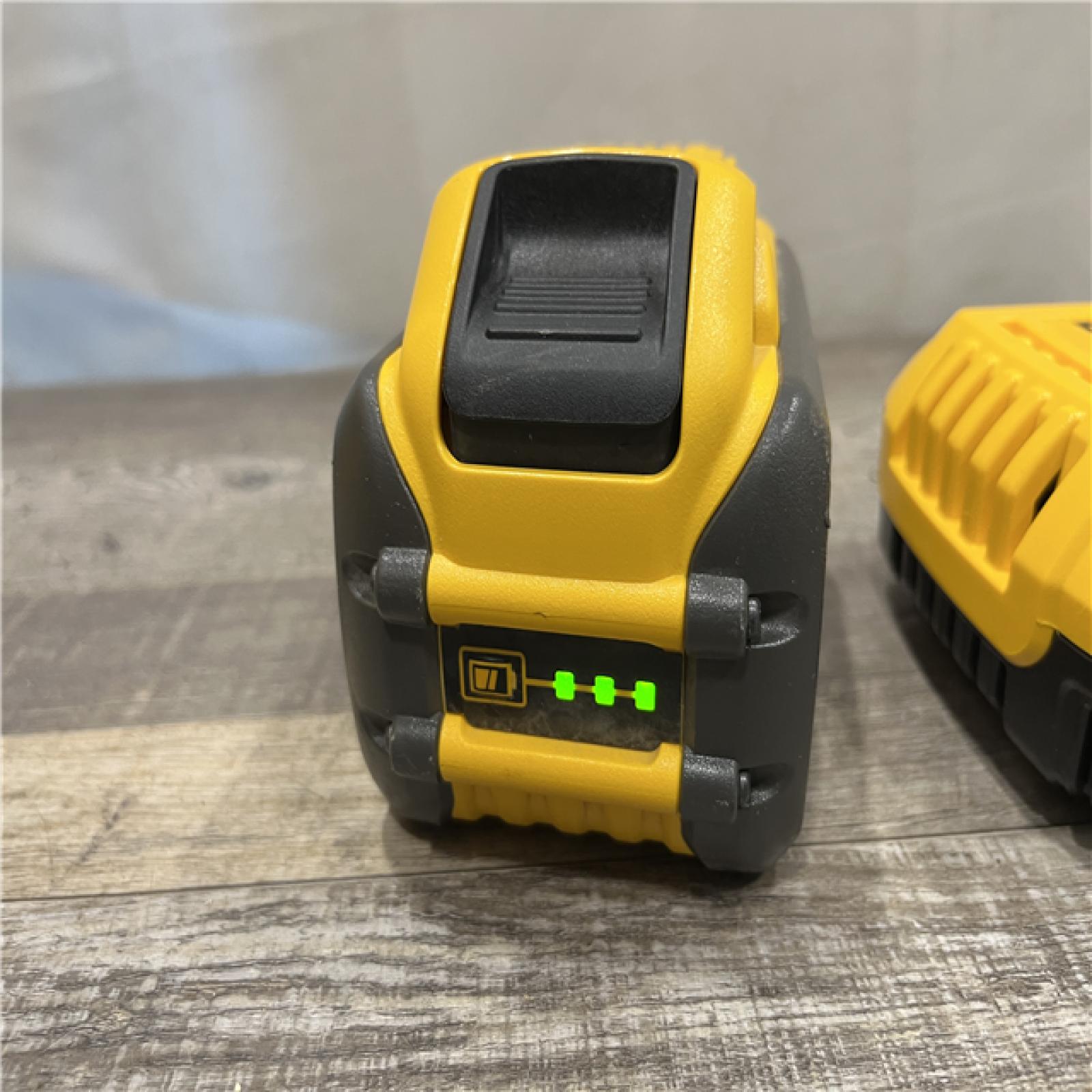 AS-IS DEWALT 20V/60V MAX FLEXVOLT Lithium-Ion 9.0Ah Battery and Charger Starter Kit