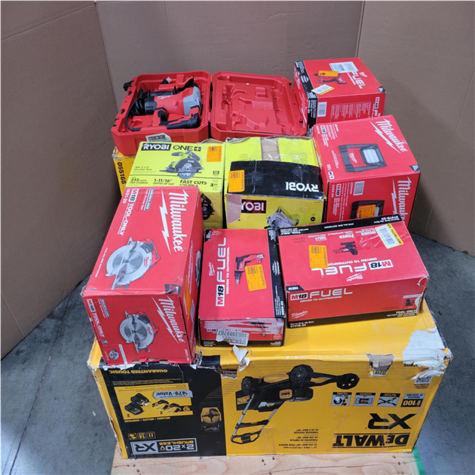 CALIFORNIA AS-IS TOOL PALLET