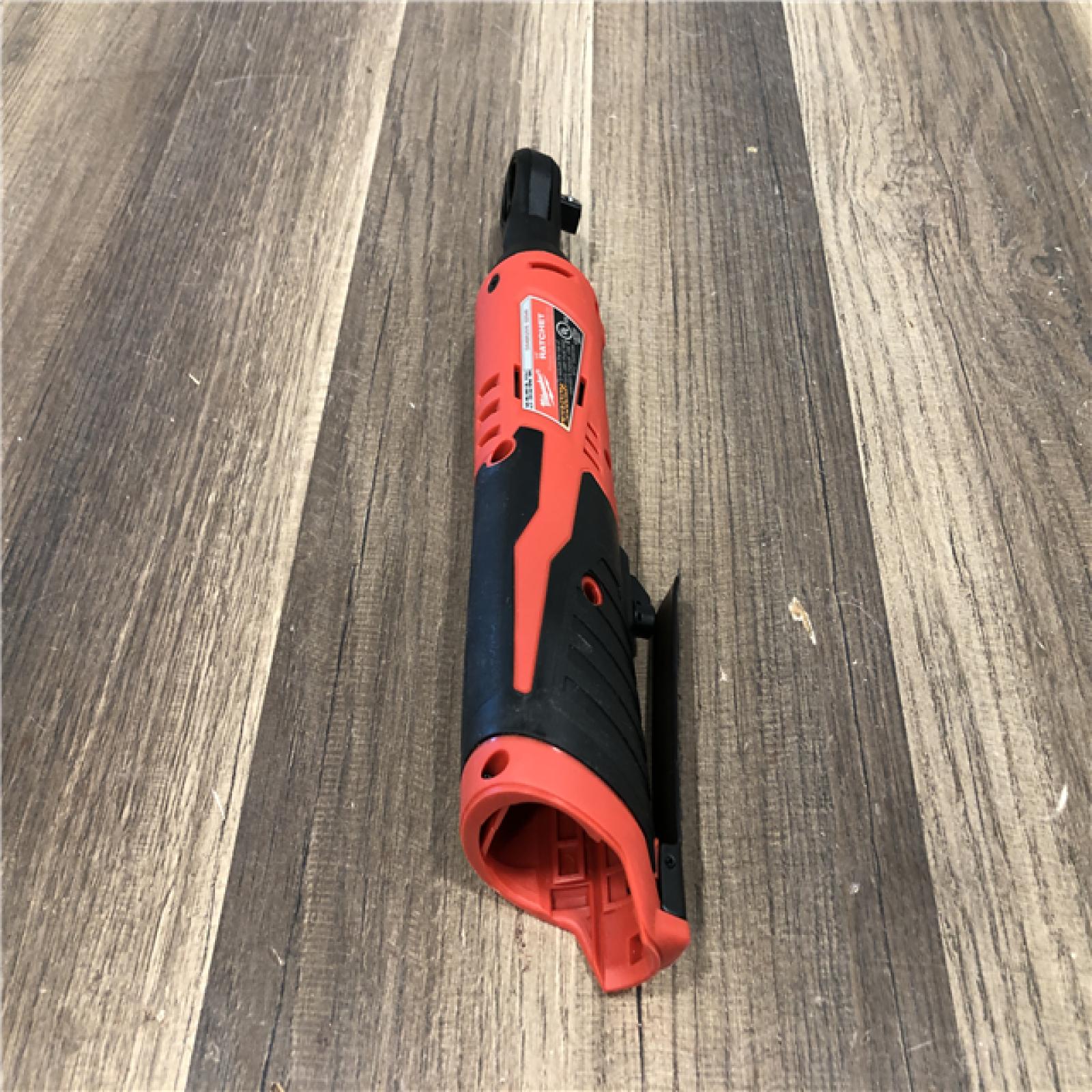 AS-IS Milwaukee 12V Lithium-Ion Cordless 3/8 in. Ratchet (Tool-Only)