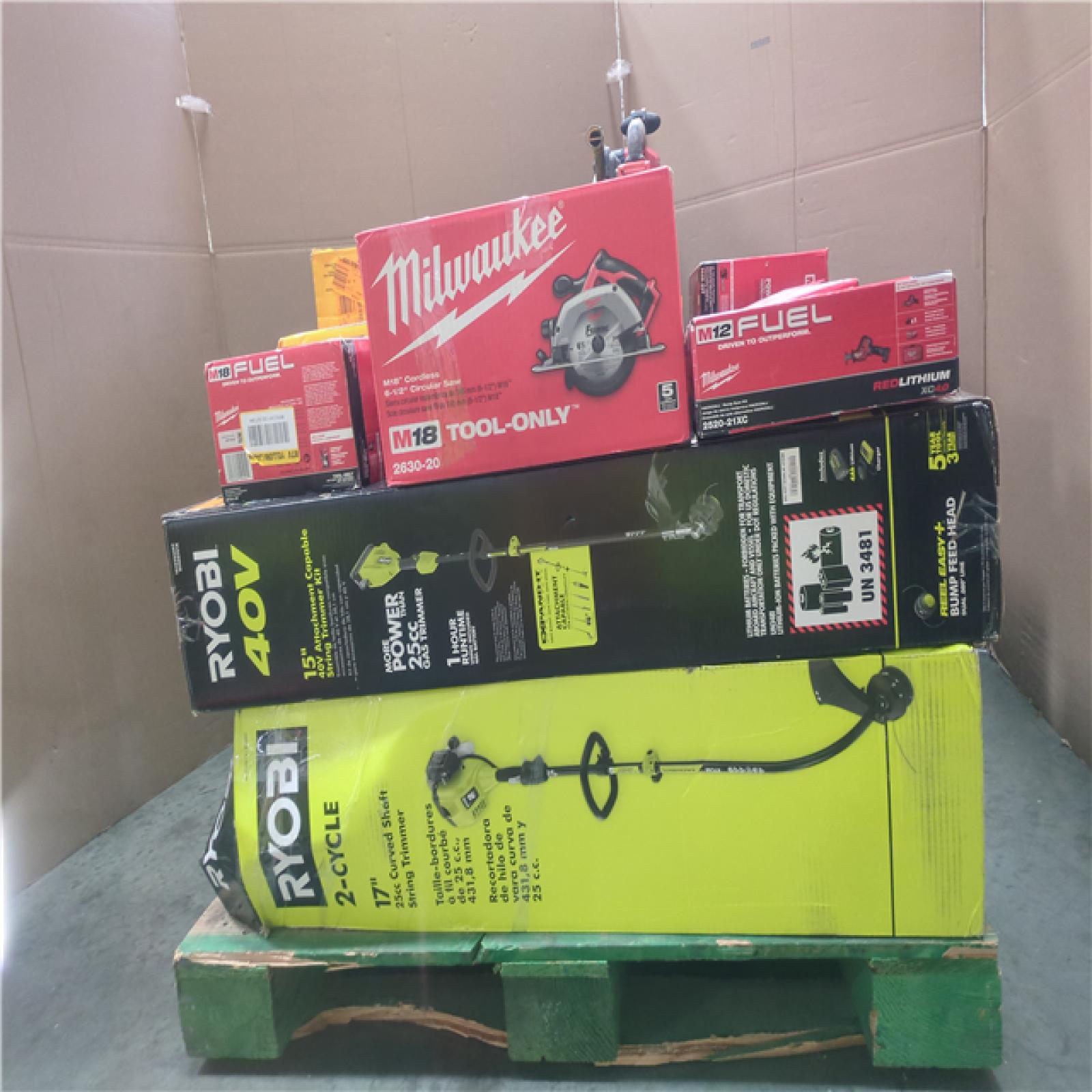 CALIFORNIA AS-IS TOOL PALLET