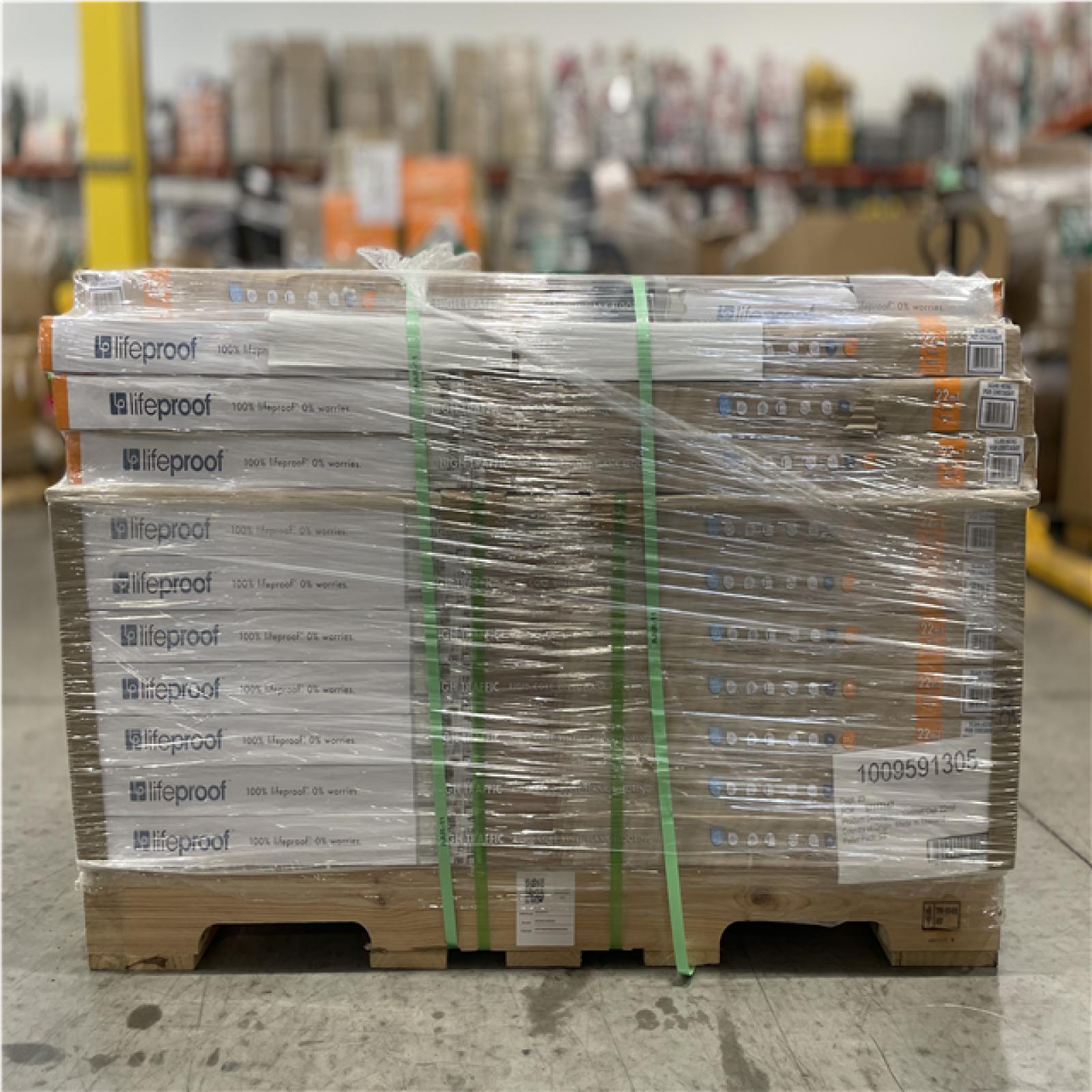 DALLAS LOCATION- AS-IS LIFEPROOF Vesinet Oak 22 mil x 8.7 in. W x 48 in. Flooring(20.1 sq. ft./case)(42 CASES)