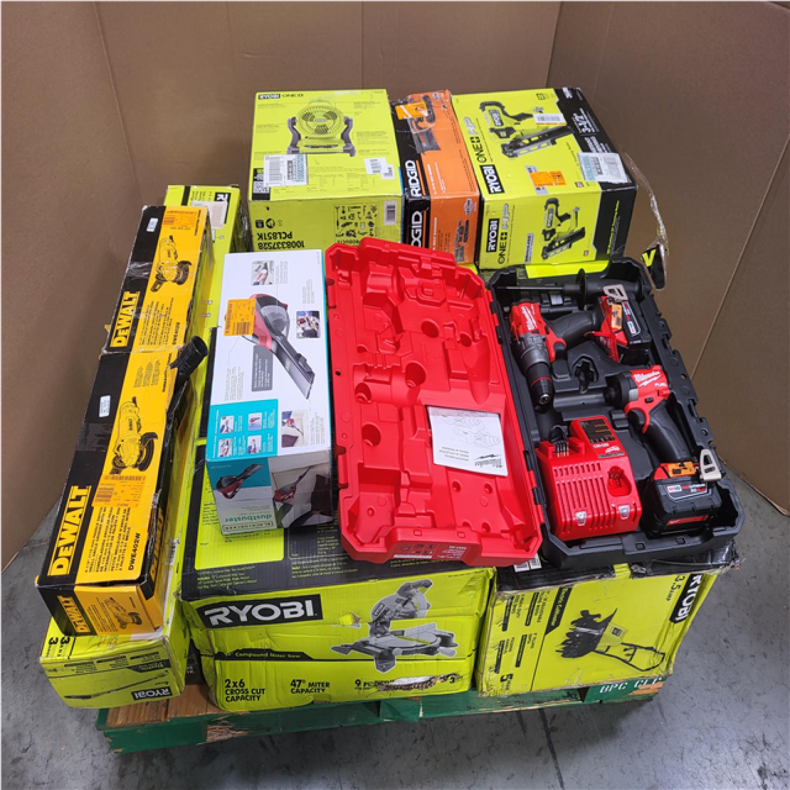 CALIFORNIA AS-IS TOOL PALLET