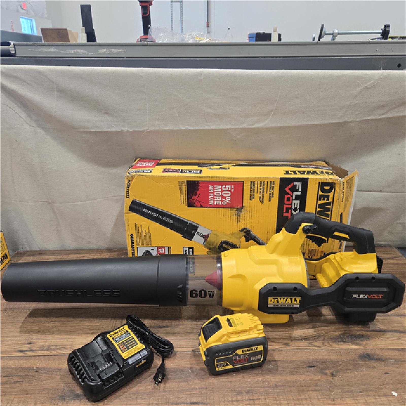AS-IS DEWALT 60V MAX Brushless Cordless Handheld Leaf Blower