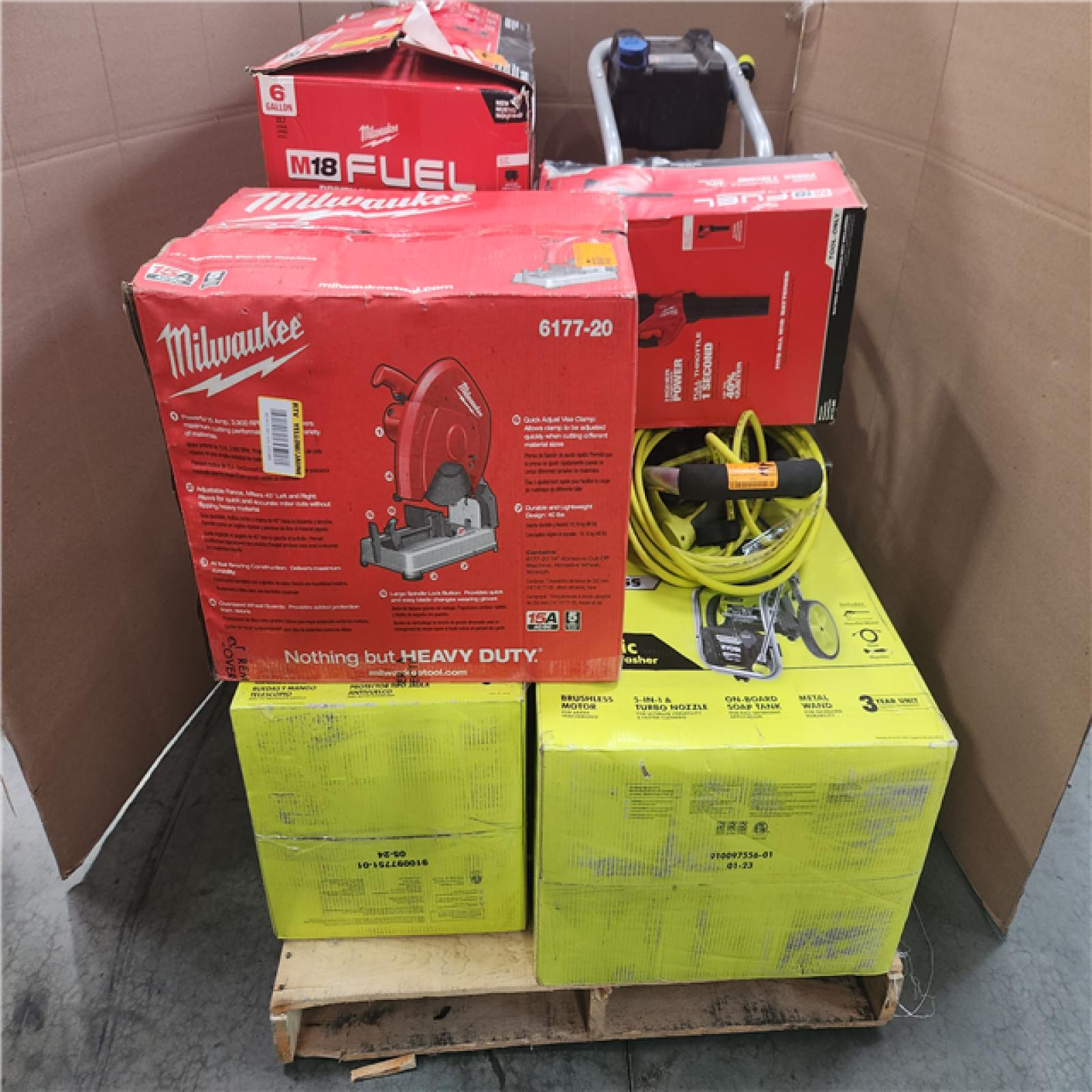 CALIFORNIA AS-IS TOOL PALLET