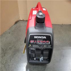 CALIFORNIA AS-IS Honda 2200-Watt Remote Stop/Recoil Start Bluetooth Super Quiet Gasoline Powered Inverter Generator with Advanced CO Shutdown