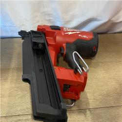 AS-IS Milwaukee FUEL 3-1/2 in 18V 21-Degree Lithium-Ion Brushless Cordless Nailer (Tool Only)