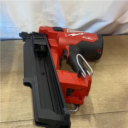 AS-IS Milwaukee FUEL 3-1/2 in 18V 21-Degree Lithium-Ion Brushless Cordless Nailer (Tool Only)
