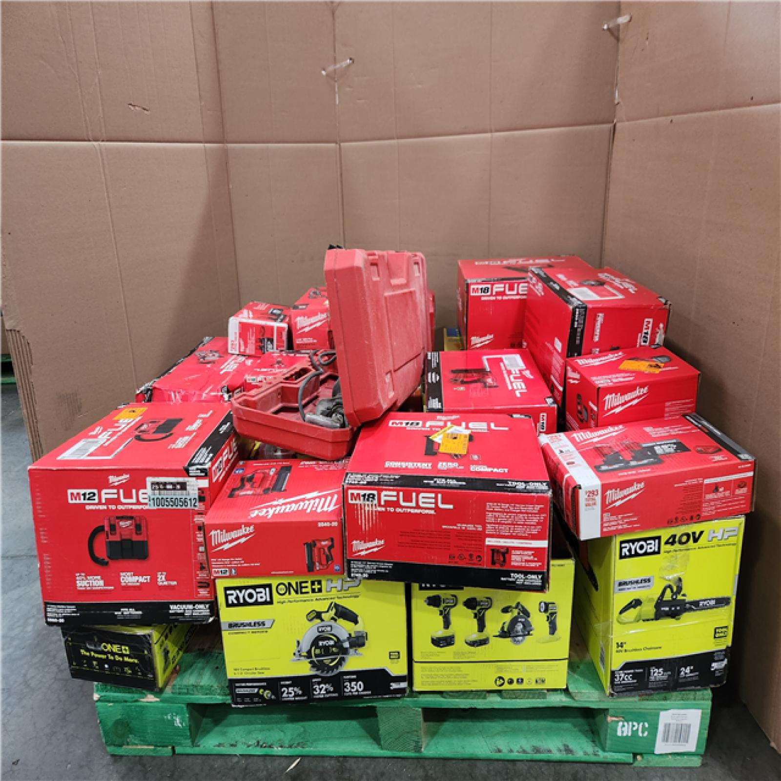 CALIFORNIA AS-IS TOOL PALLET
