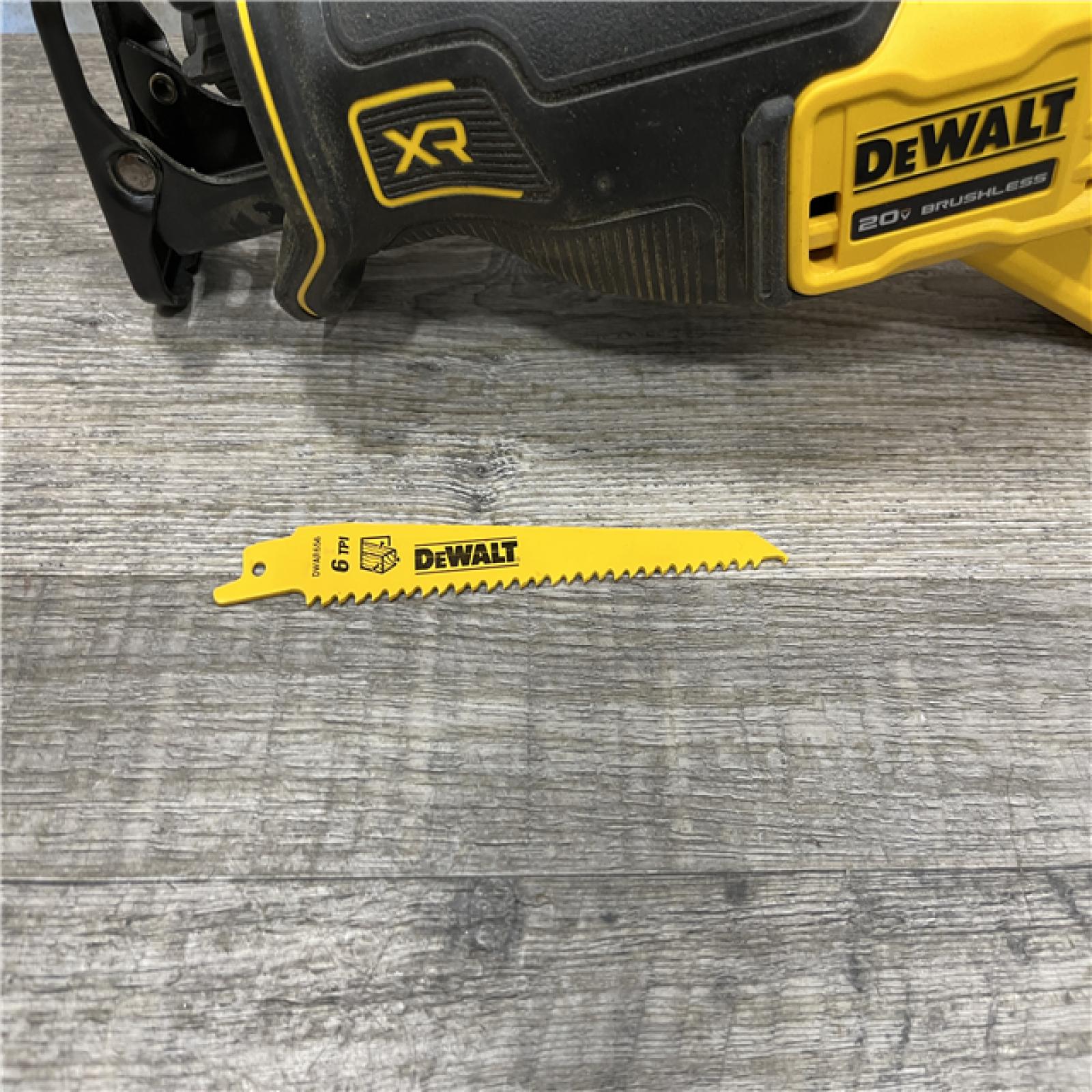 AS-IS DEWALT 20V MAX Cordless Brushless Reciprocating Saw (Tool Only)