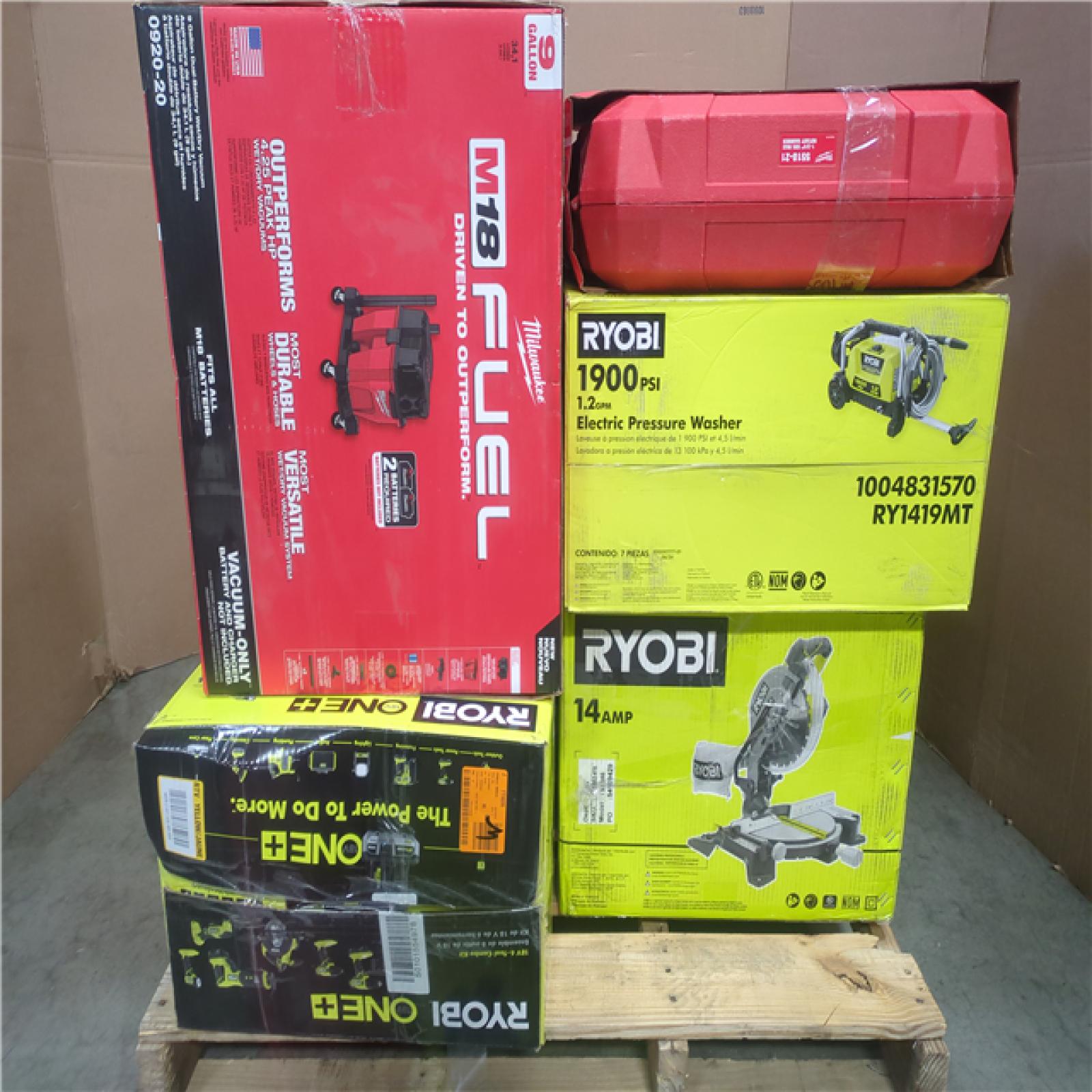 CALIFORNIA AS-IS TOOL PALLET