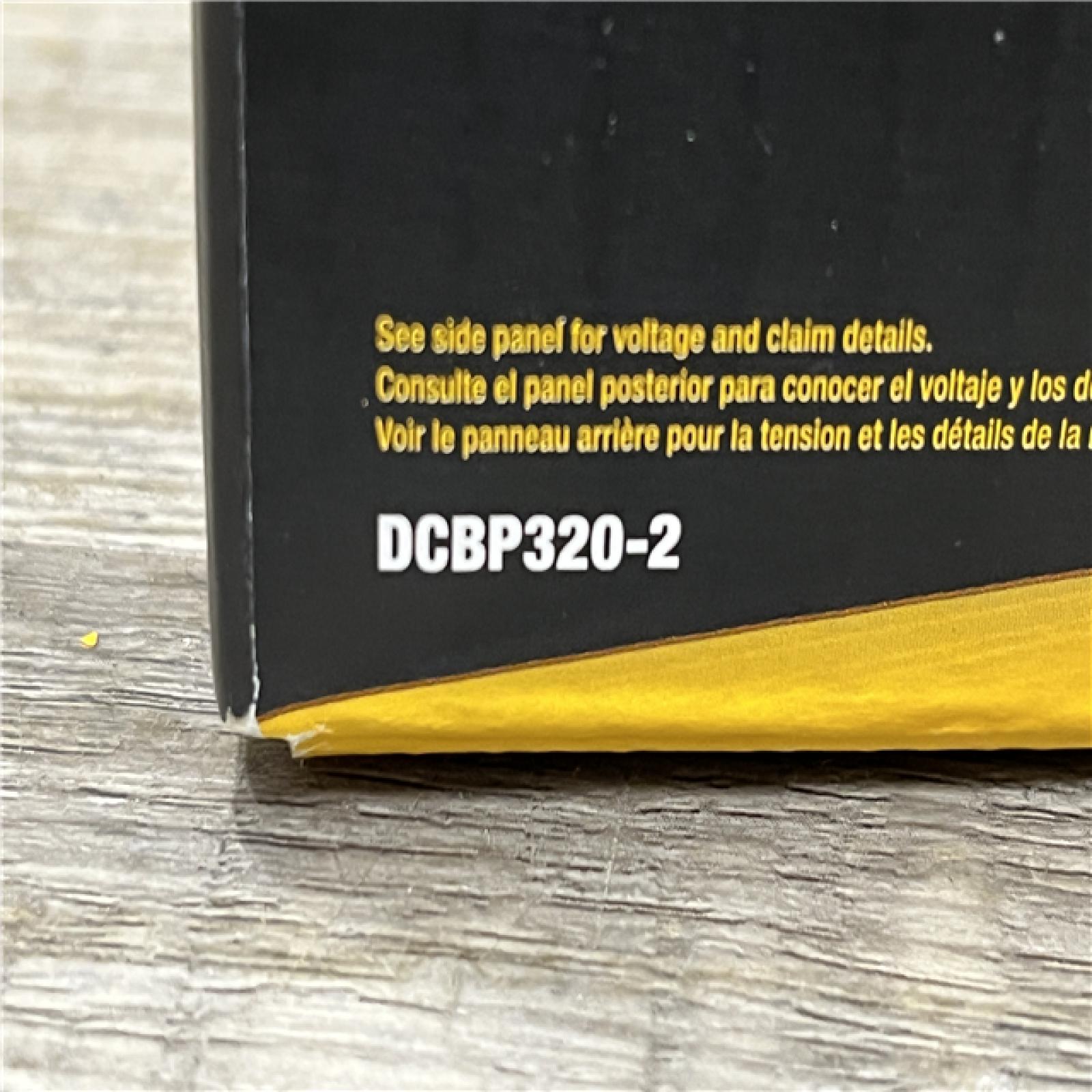 NEW - DEWALT 20V MAX XR POWERSTACK Lithium-Ion 3.5 Ah Battery (2 -Pack)