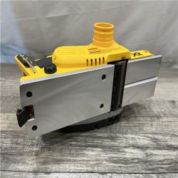 AS-IS DEWALT 20V MAX XR Cordless Brushless 3-1/4 in. Planer (Tool Only)