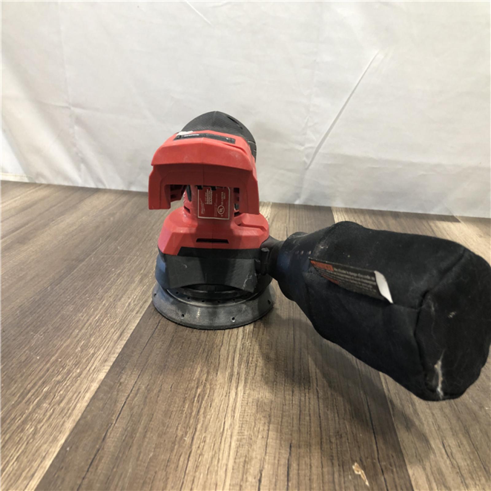 AS-IS Milwaukee 18V Lithium-Ion Brushless Cordless FUEL 5 in. Random Orbit Sander (Tool-Only)