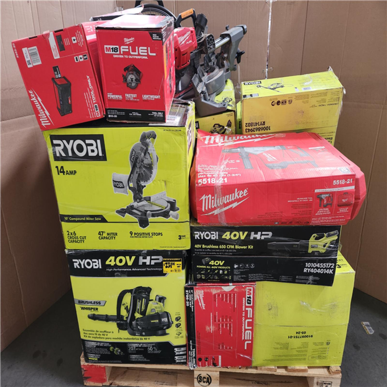 California As-Is Tool Pallet