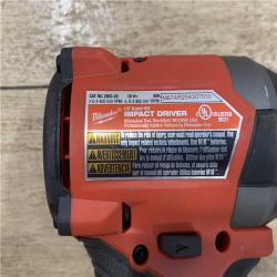 AS-IS Milwaukee FUEL 18V Lithium-Ion Brushless Cordless 1/4 in. Hex Impact Driver (Tool-Only)