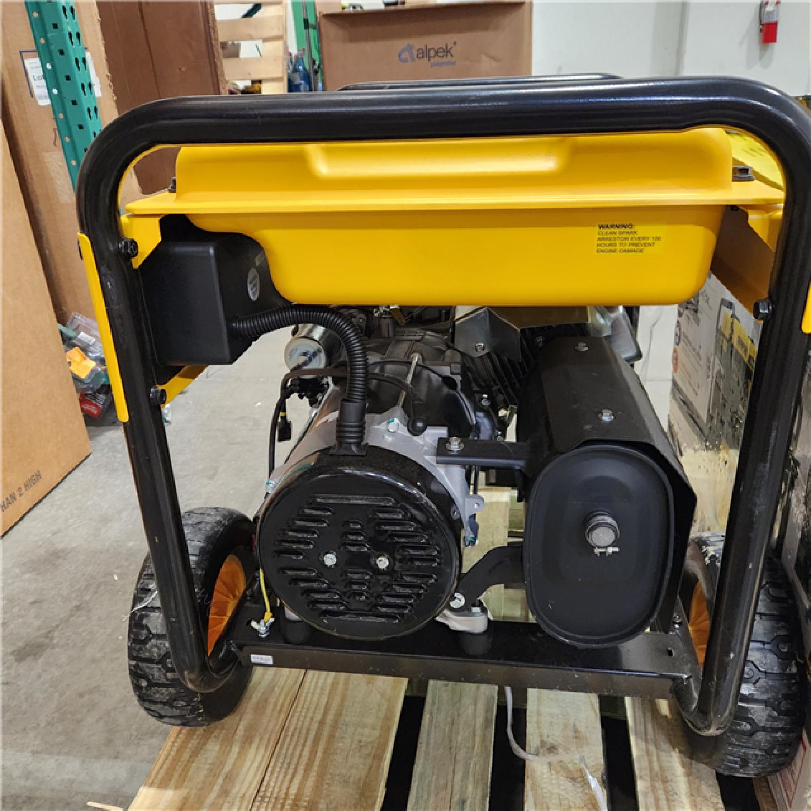Dallas Location - As-Is DEWALT 10000 / 8000-Watt Electric Gas Portable Generator