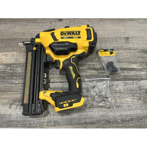 AS-IS DEWALT 20V MAX XR 18 Gauge Cordless Brad Nailer (Tool Only)