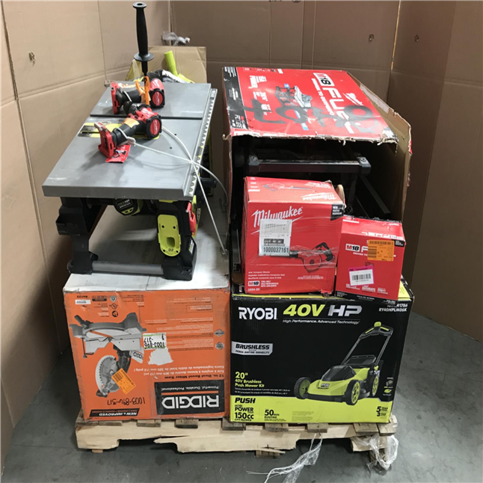 CALIFORNIA AS-IS TOOL PALLET