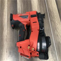 AS-IS Milwaukee FUEL 18-Volt Lithium-Ion Brushless Cordless Coil Roofing Nailer Combo Kit