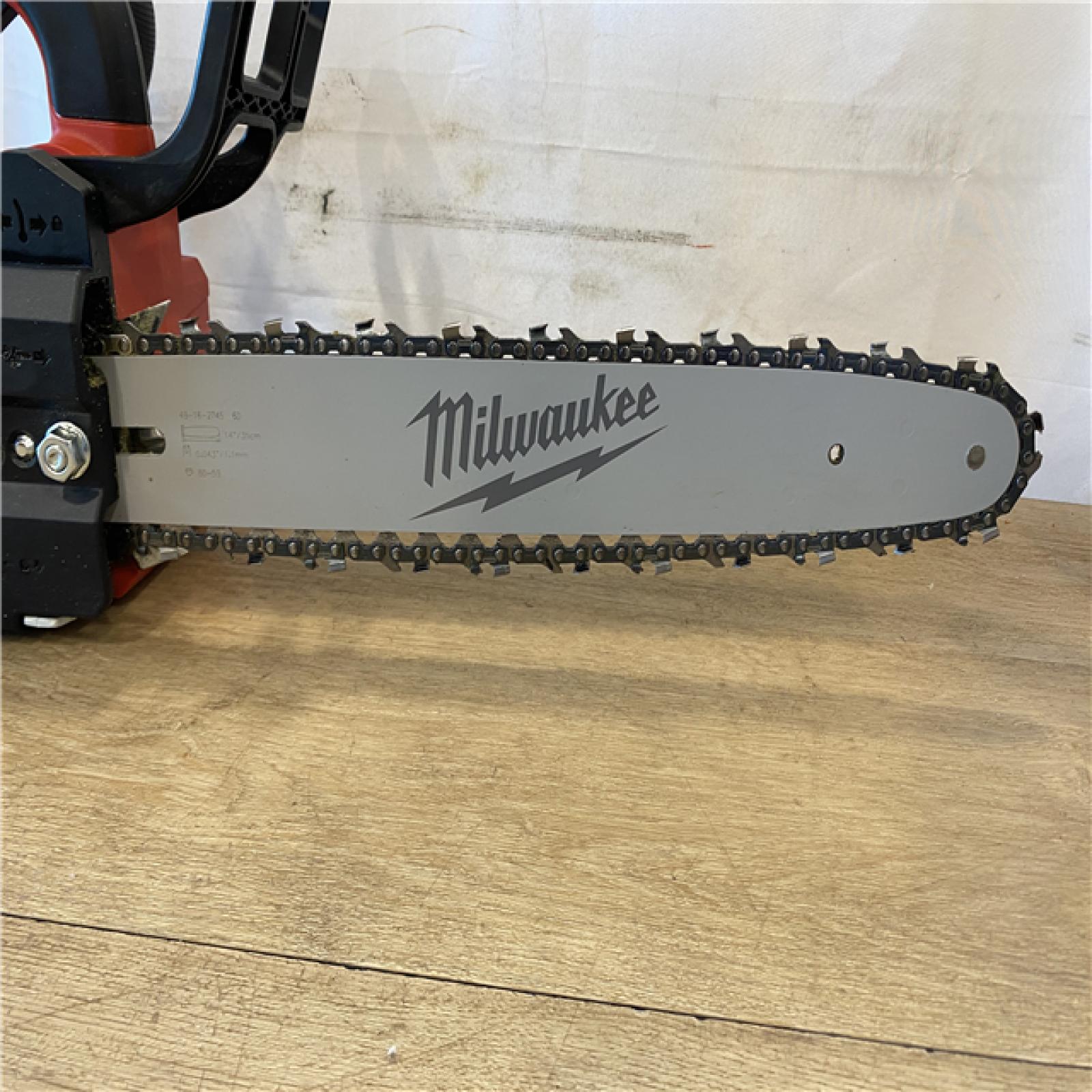 Milwaukee FUEL 14 in. 18V Lithium-Ion Brushless Cordless Battery Top Handle Chainsaw (Tool Only)